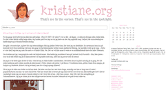 Desktop Screenshot of kristiane.org
